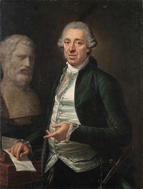 Carlo Labruzzi Portrait of Domenico de Angelis with the bust of Bias of Priene China oil painting art